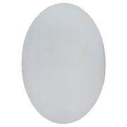 vidaXL Matta "HUARTE" Grå 120x170 cm Oval