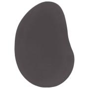 vidaXL Områdesmatta Antracit 100x200 cm Polyester Antiglid