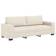 vidaXL Soffa 3-sits 180 cm Linne