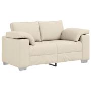vidaXL 120 cm Linne Loveseat Soffa