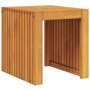 vidaXL Trädgårdsbord 43x36x40 cm Massivt trä Teak