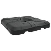 vidaXL 2-delad parasolbas med 110 kg sand eller 70 kg vatten