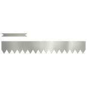 vidaXL Gräskanter 50 st 100x0.5x15 cm Galvaniserad stål