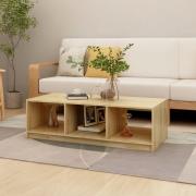 vidaXL Soffbord 110x50x34 cm massiv furu