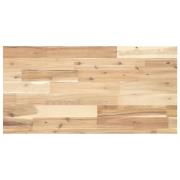 vidaXL Bänkskiva för badrum obehandlad 80x40x4 cm massivt akaciaträ