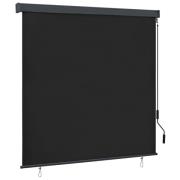 vidaXL Rullgardin utomhus 170x250 cm antracit