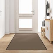 vidaXL Rektangulär Dörrmatta Beige 120x350 cm