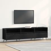 vidaXL TV-Bänk Svart 150x30x44,5 cm Konstruerat trä