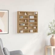 vidaXL Vitrinskåp artisan ek 60x8,5x58 cm konstruerat trä