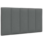 vidaXL Headboard Cushion "Hanko" Dark Grey 90 cm Fabric