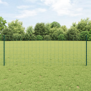 vidaXL Trädgårdssängselset Set med 2 Grön Stål 10 x 0.8 m Hållbar