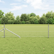 vidaXL Hexagonstaket 0.8x100 m Galvaniserat Stål
