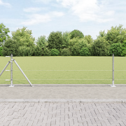 vidaXL Hexagon Stängsel 0.4x25 m Galvaniserat Stål
