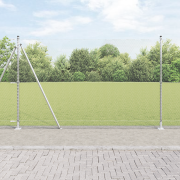 vidaXL Hexagonfence 1.4x25 m Galvaniserat stål