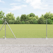 vidaXL Hexagonal stängsel 1x50 m Galvaniserat stål
