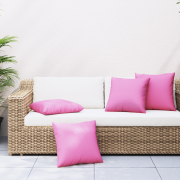 vidaXL Kastkuddar 4 st Rosa 60x60 cm Tyg