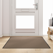 vidaXL Rektangulär Dörrmatta Beige 120x180 cm