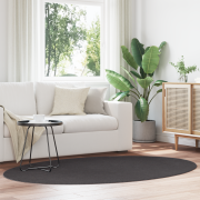 vidaXL Mattor Antracit 140 x 200 cm Polyester