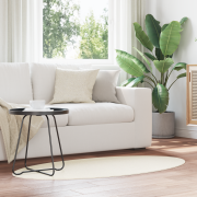 vidaXL Mattor Kräm 80 x 150 cm Polyester