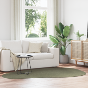 vidaXL Matta "HUARTE" Kort Loft Mjuk och Tvättbar Skogsgrön 160x230 cm