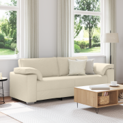 vidaXL 3-sits Soffa Linne 178 cm