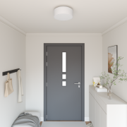 vidaXL Taklampor Flush Mount Vita Ø 30 cm Tyg E27