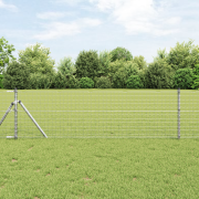 vidaXL Euro Staket 0,6x10 m Galvaniserat Stål