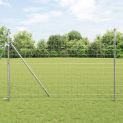 vidaXL Euro Stängsel 1.6x10 m Galvaniserat Stål