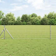 vidaXL Euro-stängsel 0.4x50 m Galvaniserat stål