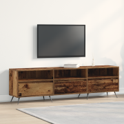 vidaXL TV-bänk i gammalt trä 150x30x44,5 cm konstruerad trä