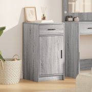 vidaXL Sideboard grå sonoma 40x41x75 cm konstruerat trä