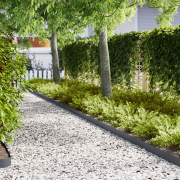 vidaXL Rabattkanter 50 st antracit 100x0.5x15 cm stål