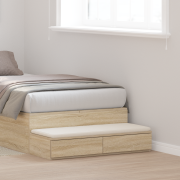 vidaXL Sänglådor i Sonoma Ek 100x36,5x16,5 cm i konstruerat trä