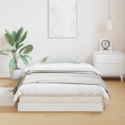 vidaXL Sängram 100x220 cm massiv furu
