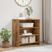 vidaXL Buffébord Gammalt trä 70x41x75 cm Konstruerat trä