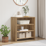 vidaXL Sideboard Artisan Oak 70x41x75 cm Konstruerat Trä