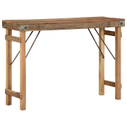 vidaXL Konsol Bord 110x35x76 cm Massivt Återvunnet Trä