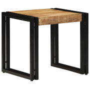 vidaXL Kaffeebord 40x50x38 cm Solid Grovt Mangoträ