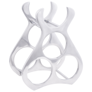 vidaXL Vinhylla Silver 23x14x28 cm Aluminium