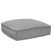 vidaXL Palldyna för sits Grå 50 x 50 x 12 cm Oxford tyg