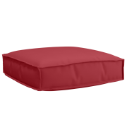 vidaXL Palldyna för sits Vinröd 60 x 60 x 12 cm Oxford tyg