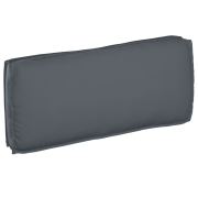 vidaXL Palldyna för sits / ryggstöd Antracit 120 x 50 x 12 cm Oxford t...