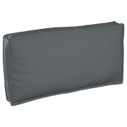 vidaXL Pallkudde för Säte/Ryggstöd Antracit 120x60x12 cm Oxford Tyg