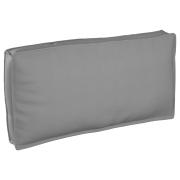 vidaXL Palldyna för sits / ryggstöd Grå 120 x 60 x 12 cm Oxford tyg