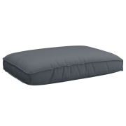 vidaXL Pallkudde för sittande Antracit 120x80x12 cm Oxford tyg