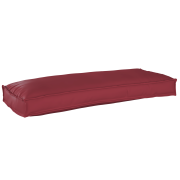 vidaXL Palldyna för bänk Vinröd 100 x 40 x 8 cm Oxford tyg
