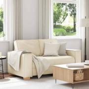 vidaXL 2-sits soffa linne 160x78x84 cm
