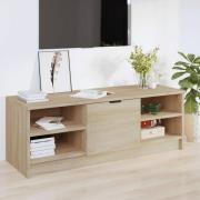 vidaXL Tv-bänk sonoma-ek 102x35,5x36,5 cm konstruerat trä