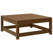 vidaXL Trädgårdspall 70x70x30 cm honungsbrun massiv furu