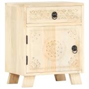 vidaXL Sängbord 40x30x50 cm massivt mangoträ